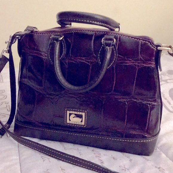 Dooney & Bourke Bags Dooney Bourke Smallmedium Maroon Crossbody